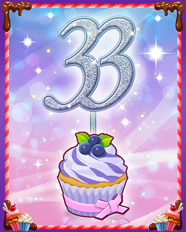 Vanilla Cupcake #33 Badge - Cookie Connect