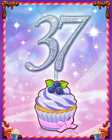 Vanilla Cupcake #37 Badge - Trizzle