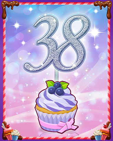 Vanilla Cupcake #38 Badge - Trizzle