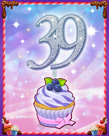 Vanilla Cupcake #39 Badge - Trizzle