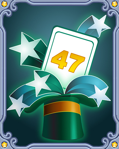 Spring Magic Lap 47 Badge - Crossword Cove HD