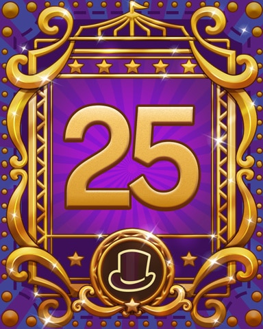 Spike's Spectacular 25 Badge - Word Whomp HD