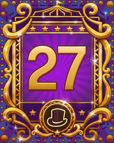 Spike's Spectacular 27 Badge - Word Whomp HD