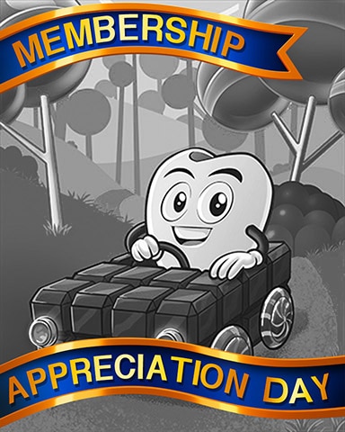 Toothie Racer Appreciation Badge - Sweet Tooth Town
