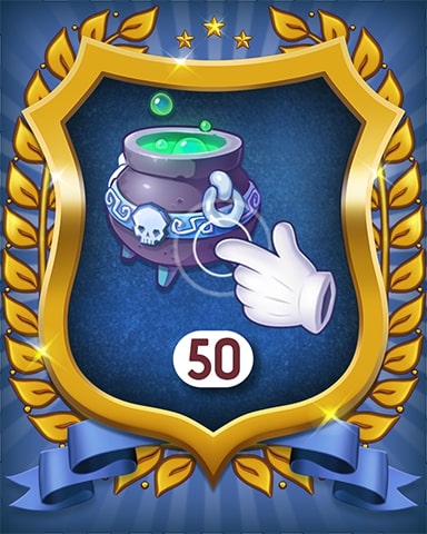 Cauldron 50 Badge - Merge Academy