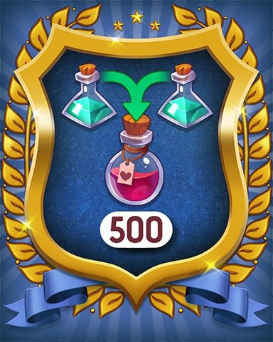 Potions 500 Badge - Merge Academy