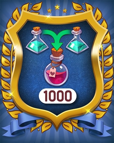 Potions 1000 Badge - Merge Academy