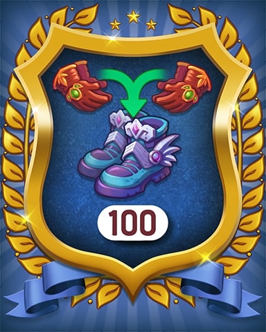 Wizard Robes 100 Badge - Merge Academy