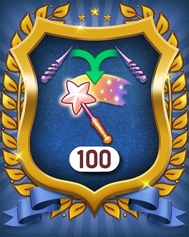 Magic Wands 100 Badge - Merge Academy