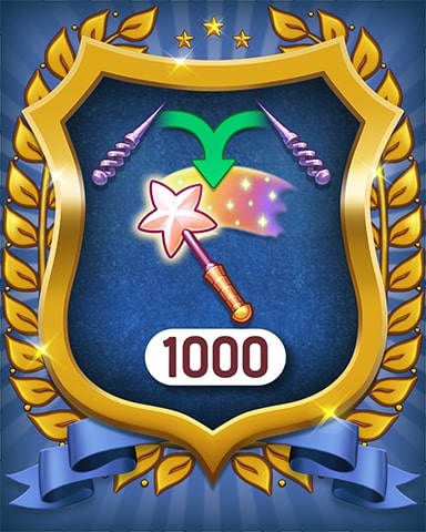 Magic Wands 1000 Badge - Merge Academy