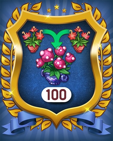 Magic Herbs 100 Badge - Merge Academy