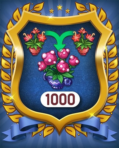 Magic Herbs 1000 Badge - Merge Academy