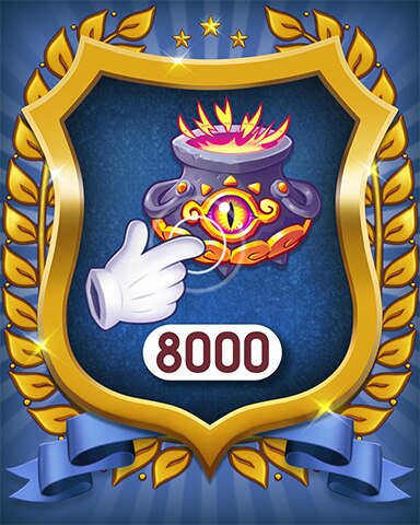 Magic Tome 8000 Badge - Merge Academy