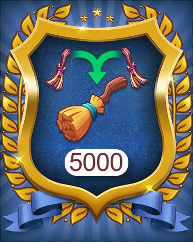 Broomsticks 5000 Badge - Merge Academy Broomsticks 5000 Badge - Merge Academy