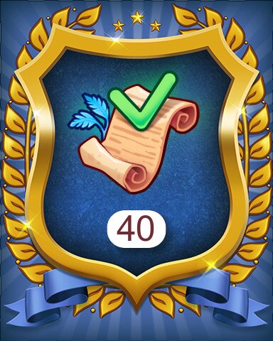 Treasure Trove Orders 40 Badge - Merge Academy Treasure Trove Orders 40 Badge - Merge Academy
