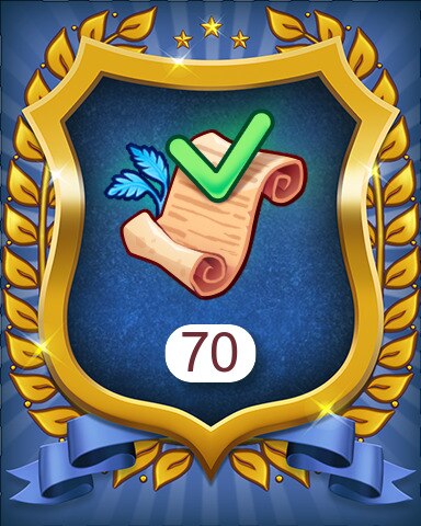 Treasure Trove Orders 70 Badge - Merge Academy Treasure Trove Orders 70 Badge - Merge Academy
