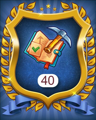 Treasure Trove Objectives 40 Badge - Merge Academy Treasure Trove Objectives 40 Badge - Merge Academy
