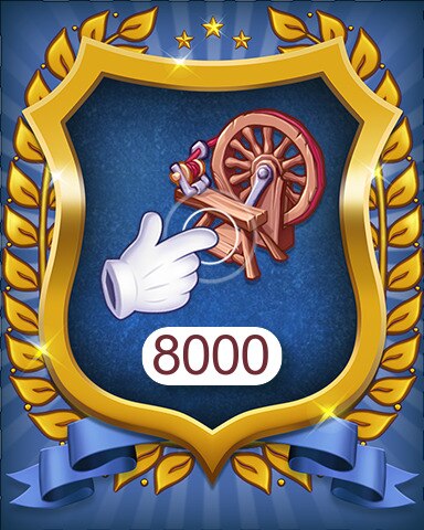 Spinning Wheel 8000 Badge - Merge Academy Spinning Wheel 8000 Badge - Merge Academy