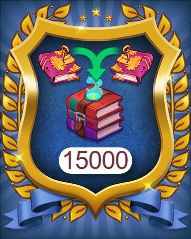Spellbooks 15000 Badge - Merge Academy Spellbooks 15000 Badge - Merge Academy