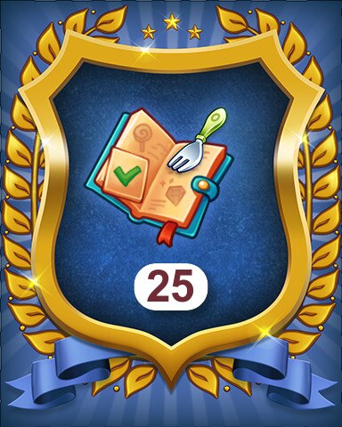 Sugar Rush Objectives 25 Badge - Merge Academy