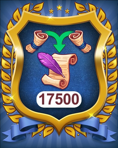 Magic Scrolls 17500 Badge - Merge Academy