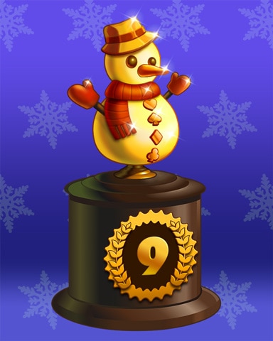 Snowy Scramble Lap 9 Badge - StoryQuest