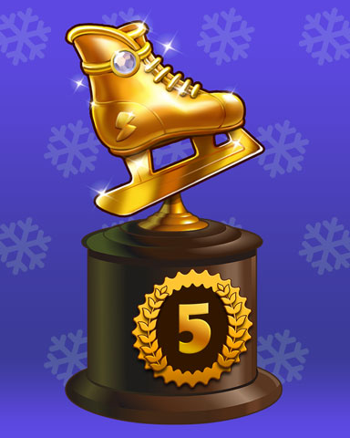 Skate-Off Lap 5 Badge - Sweet Tooth Town