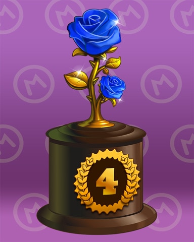 Rosy Race Lap 4 Badge - Tri-Peaks Solitaire HD