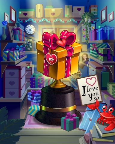 Pogo Gift Of Love Victory Badge