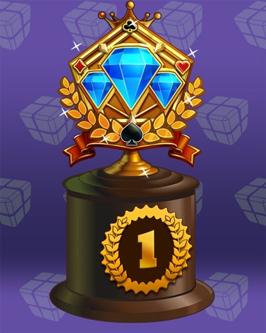 Jeweled Journey Lap 1 Badge - Bejeweled Stars