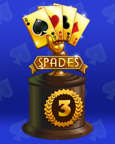 Summer Spades Lap 3 Badge - Bejeweled Stars