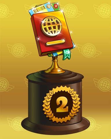 Golden Passport Lap 2 Badge - Quinn's Aquarium