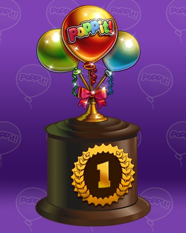 Triple Pop Lap 1 Badge - Poppit! Party