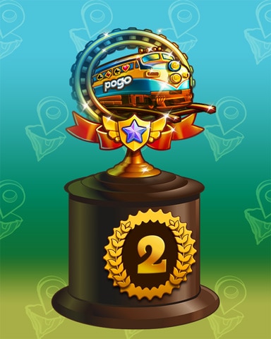 Pogo Express Lap 2 Badge - Bejeweled Stars