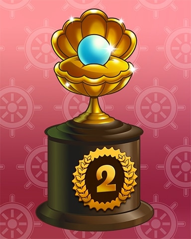 Shiny Pearl Lap 2 Badge - Peggle Blast HD