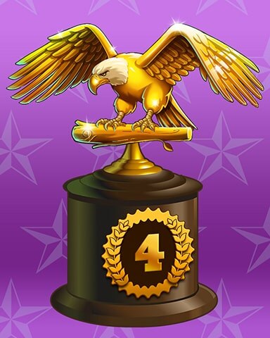 Eagle-Eyed Hike Lap 4 Badge - Thousand Island Solitaire HD Eagle-Eyed Hike Lap 4 Badge - Thousand Island Solitaire HD