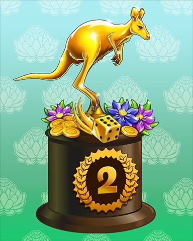 Wild Hopper Lap 2 Badge - Dice City Roller HD Wild Hopper Lap 2 Badge - Dice City Roller HD