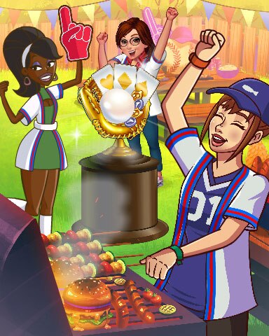 Pogo Victorious Celebration Reward Badge Pogo Victorious Celebration Reward Badge