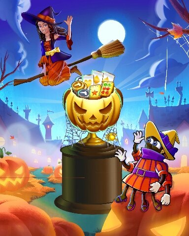 Pogo Ghastly Figures Reward Badge