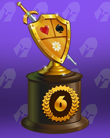 Card Of Arms Lap 6 Badge - Mahjong Garden HD Card Of Arms Lap 6 Badge - Mahjong Garden HD