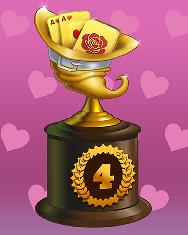 Magic Hat Lap 4 Badge - World Class Solitaire HD Magic Hat Lap 4 Badge - World Class Solitaire HD