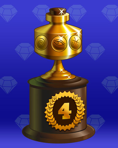 Treasure Trail Lap 4 Badge - First Class Solitaire HD