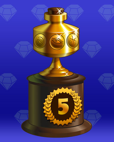 Treasure Trail Lap 5 Badge - Jewel Academy