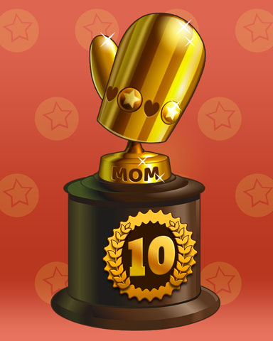 Marvelous Moms Lap 10 Badge - Vanishing Trail