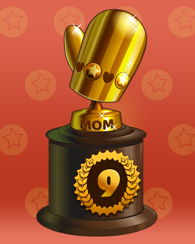 Marvelous Moms Lap 9 Badge - Turbo 21 HD