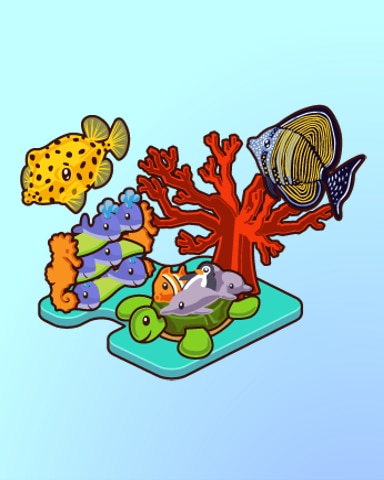 Memorable Mementos Badge - Quinn's Aquarium