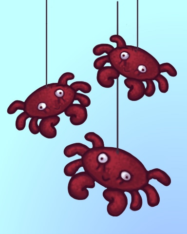 Soft-Shelled Crabs Badge - Quinn's Aquarium