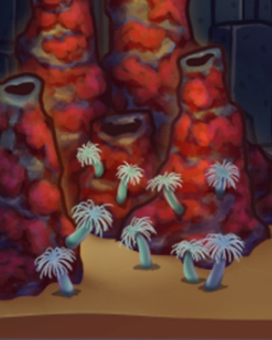Amiable Anemones Badge - Quinn's Aquarium