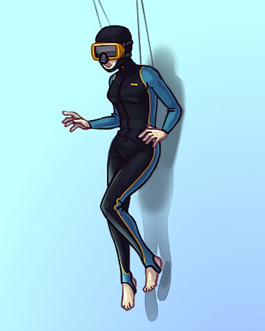 Suit Up! Badge - Quinn's Aquarium
