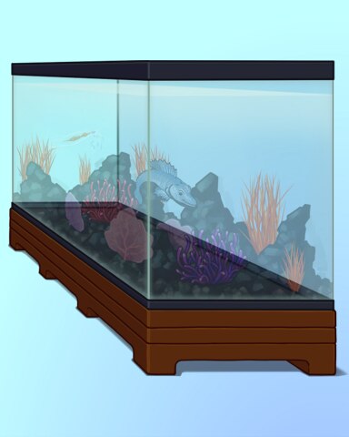 Big And Tall Badge - Quinn's Aquarium Big And Tall Badge - Quinn's Aquarium